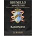 Cantine Baroncini Brunello di Montalcino Il Bosso 2003 Front Label
