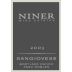 Niner Bootjack Ranch Sangiovese 2003 Front Label