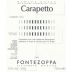 Fontezoppa Marche Carapetto Rosso 2008 Front Label