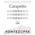 Fontezoppa Marche Carapetto Rosso 2012 Front Label