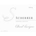 Scherrer Winery Sonoma County Cabernet Sauvignon 2004 Front Label