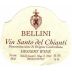 Cantine Fratelli Bellini Vin Santo del Chianti 2009 Front Label