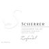 Scherrer Winery Special Cuvee Zinfandel 2007 Front Label