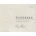 Scherrer Winery Sonoma County Dry Rose 2013 Front Label