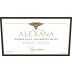 Alexana Signature Pinot Noir 2014 Front Label