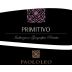 Cantine Paolo Leo Salento Primitivo 2015 Front Label