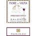 Cantine Paolo Leo Fiore di Vigna Primitivo 2010 Front Label