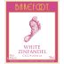 Barefoot White Zinfandel 1987 Front Label