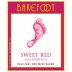 Barefoot Sweet Red 1987 Front Label