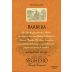 Seghesio Barbera 2011 Front Label