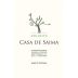 Casa de Saima Branco 2014 Front Label