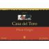 Casa del Toro Pinot Grigio 2014 Front Label