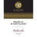 Fanti Vallocchio Brunello di Montalcino 2010 Front Label