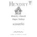 Hendry Albarino 2016 Front Label