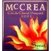 McCrea Ciel du Cheval Syrah 2002 Front Label