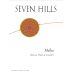 Seven Hills Winery Malbec 2014 Front Label