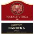 Casa Vinicola Natale Verga s.p.a. Barbera d'Asti 2012 Front Label