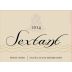 Sextant Pinot Noir 2014 Front Label