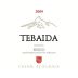Casar de Burbia Tebaida 2009 Front Label