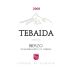 Casar de Burbia Tebaida 2008 Front Label