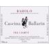 Cascina Ballarin Barolo Tre Ciabot 2007 Front Label