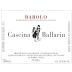 Cascina Ballarin Barolo 2012 Front Label