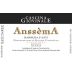 Cascina Giovinale Barbera d'Asti Anssema Superiore 2011 Front Label