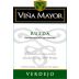 Caserio de Duenas Vina Mayor Verdejo 2009 Front Label
