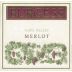 Burgess Merlot 1998 Front Label