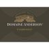 Domaine Anderson Estate Chardonnay 2013 Front Label
