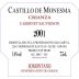 Castillo de Monesma Crianza 2001 Front Label