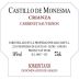Castillo de Monesma Crianza 2000 Front Label