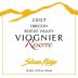 Silvan Ridge Reserve Viognier 2007 Front Label