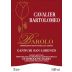 Cavalier Bartolomeo Cannubi San Lorenzo 2008 Front Label