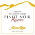 Silvan Ridge Reserve Pinot Noir 2007 Front Label