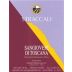 Straccali Sangiovese 1999 Front Label
