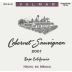 Cavas Valmar Cabernet Sauvignon 2001 Front Label