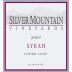 Silver Mountain Syrah 2007 Front Label
