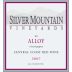 Silver Mountain Alloy Red Wine 2007 Front Label