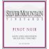 Silver Mountain Miller Hill Vineyard Pinot Noir 2009 Front Label