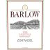 Barlow Barlow Zinfandel 2013 Front Label
