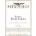 Hedges Family Estate Three Vineyards Red 1998 Front Label