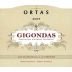 Cave de Rasteau Gigondas Ortas 2007 Front Label