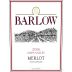 Barlow Unfiltered Merlot 2006 Front Label