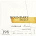 Boundary Breaks No.198 Reserve Riesling 2014 Front Label