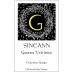 Sineann Gruner Veltliner 2014 Front Label
