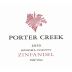 Porter Creek Sonoma County Old Vine Zinfandel 2010 Front Label