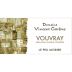 Domaine Vincent Careme Vouvray Le Peu Morier 2013 Front Label