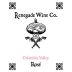 Sleight Of Hand Renegade Wine Co. Rose 2015 Front Label