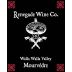 Sleight Of Hand Renegade Wine Co. Mourvedre 2012 Front Label